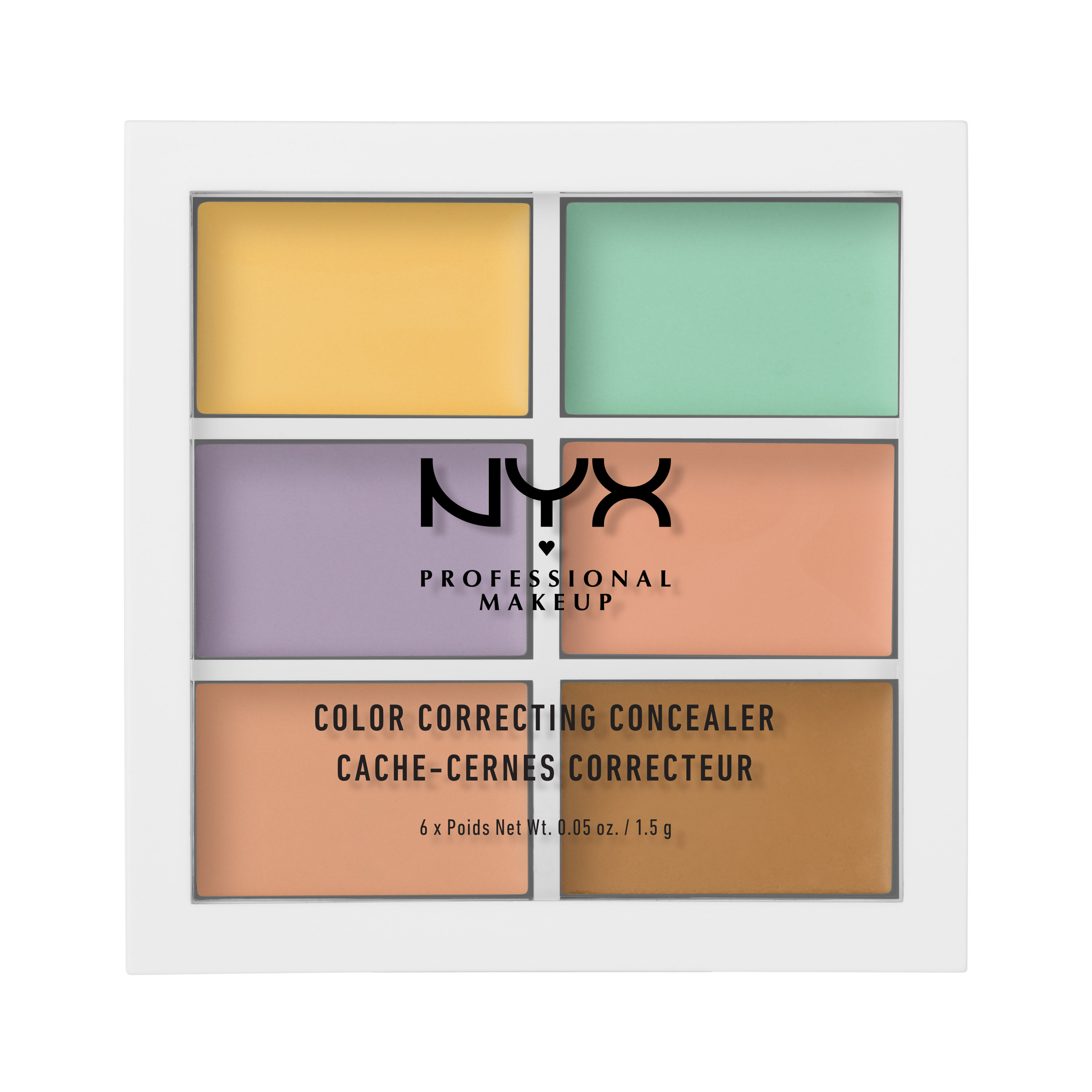 Color shop correction makeup